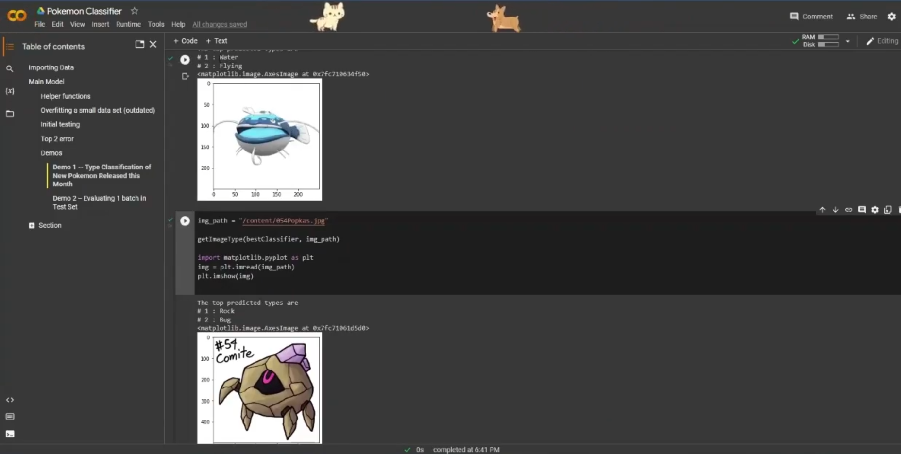 AI Pokémon Classifier